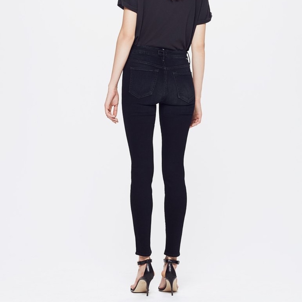 MOTHER DENIM HIGH WAISTED  LOOKER SKINNY JEANS 26